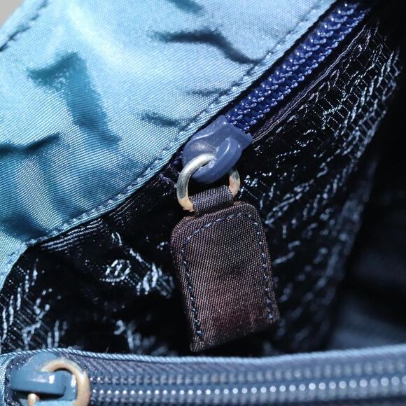 Prada Tessuto Navy Synthetic Handbag (Pre-Owned) - Picture 15 of 16